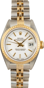 PreOwned Rolex Datejust 79173 White Index Dial