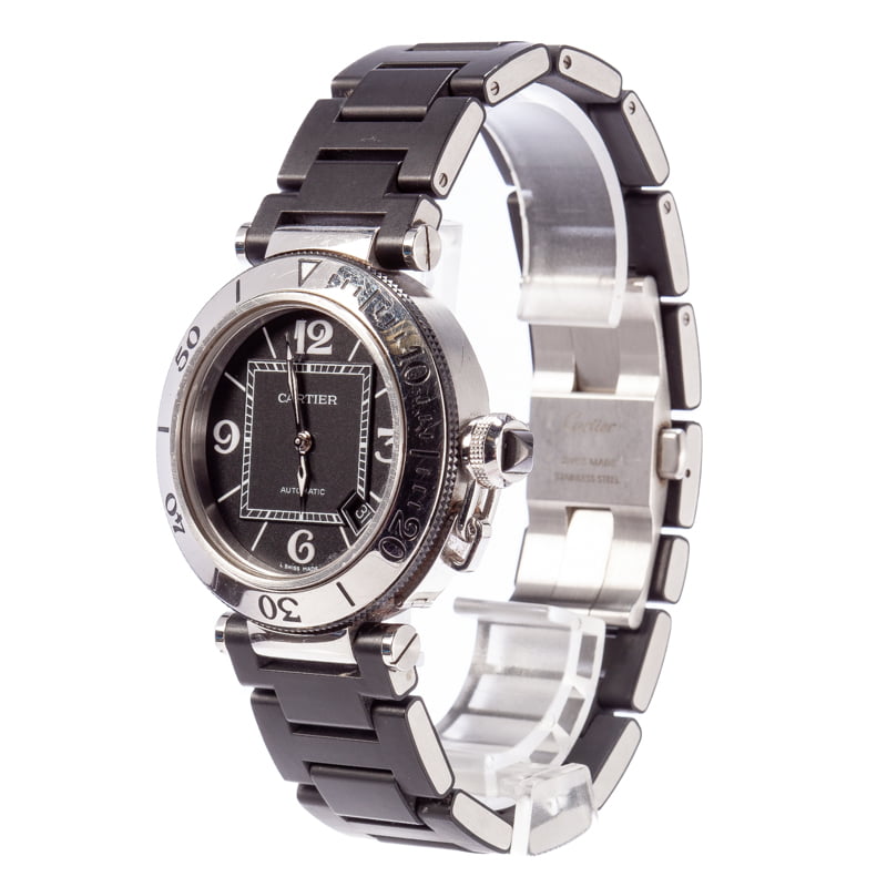 Cartier Pasha Seatimer Stainless Steel