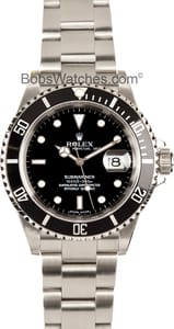 Rolex Submariner 16610 No Holes Case