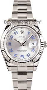 Rolex DateJust II 116334, Satin Gray Dial