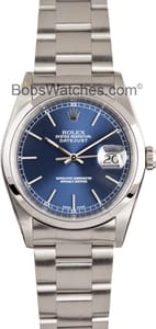 Men's Rolex Datejust Stainless Steel 16200