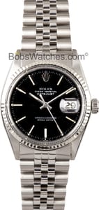Vintage Rolex DateJust Stainless Steel Model 1601