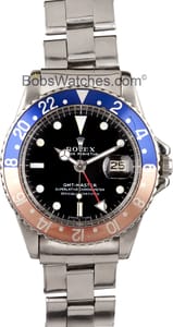 Vintage Rolex GMT 1675 w/ Pepsi Bezel