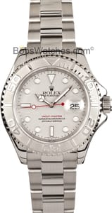 Men's Rolex Yachtmaster Stainless Steel and Platinum 16622