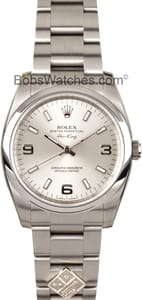 Men's Pre-Owned Rolex Air-King Stainless Steel 114200