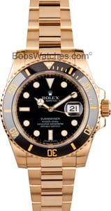 Rolex Submariner 116618 18k Gold