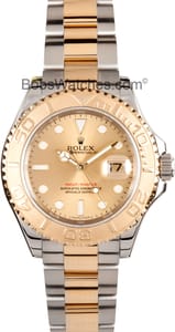 Rolex Men's Yachtmaster Stainless Steel and Gold 16623