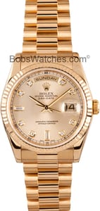 Rolex Day Date Presidential Diamond Dial