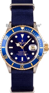 Used Men's Rolex Submariner Steel & Gold 16613