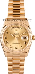 Presidential Rolex Champagne Dial