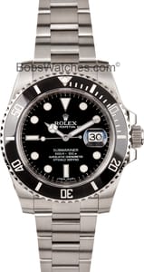 Men's Pre-Owned Rolex Submariner Model 116610 Ceramic Stainless