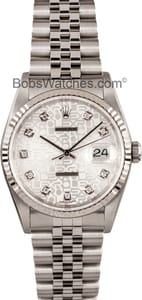 Pre-Owned Men's Rolex DateJust Diamond Dial 16234