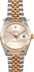  Datejust Rolex 16013 Stainless and Gold