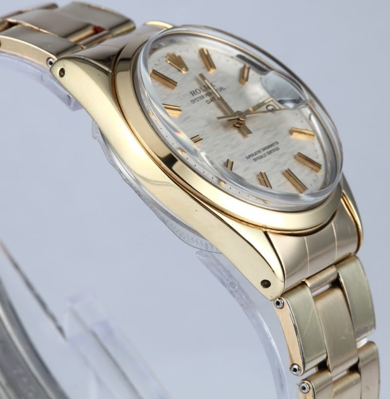 Vintage Rolex Date Yellow Gold 1550 Oyster
