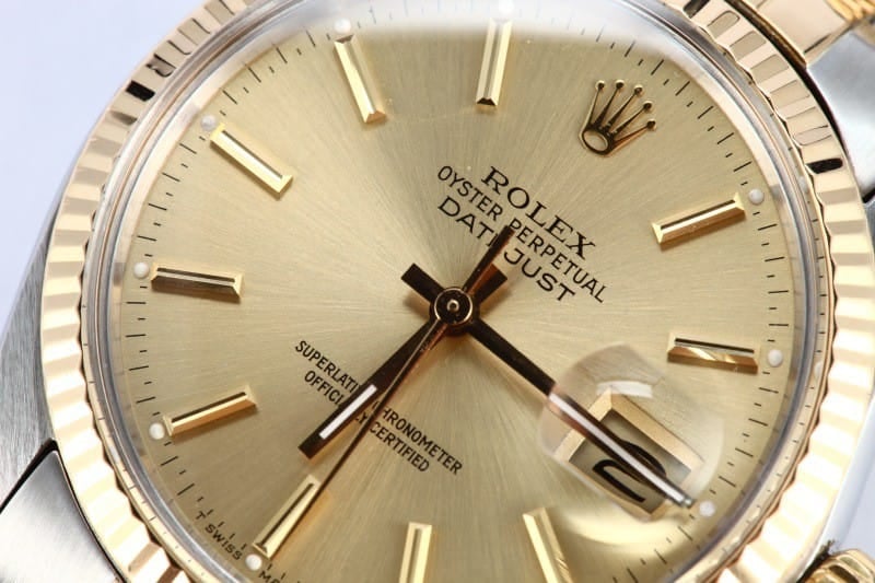 Rolex Datejust Stainless Steel and Gold 16013