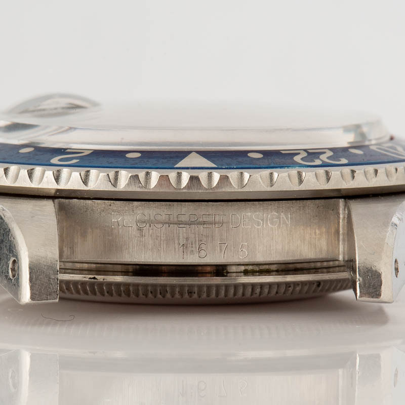Vintage Rolex GMT-Master 1675 Pepsi Stainless Steel
