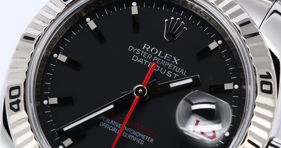 Certified Rolex Datejust Turn-O-Graph 116264