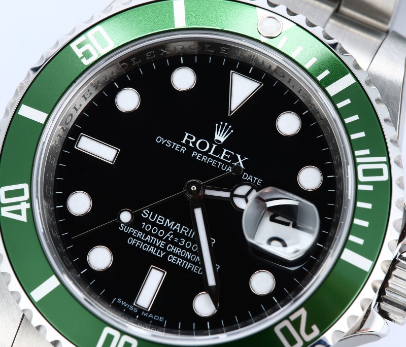 Rolex Submariner Green Anniversary 16610 Factory Stickers
