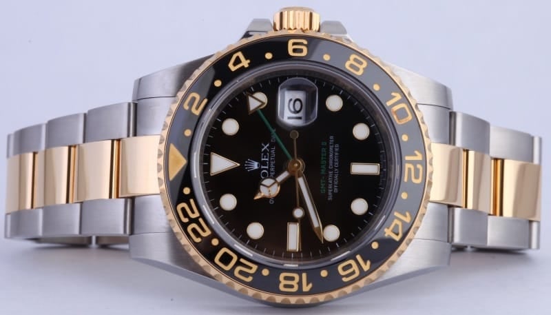 Rolex GMT Master Stainless Steel and Gold Mens 116713