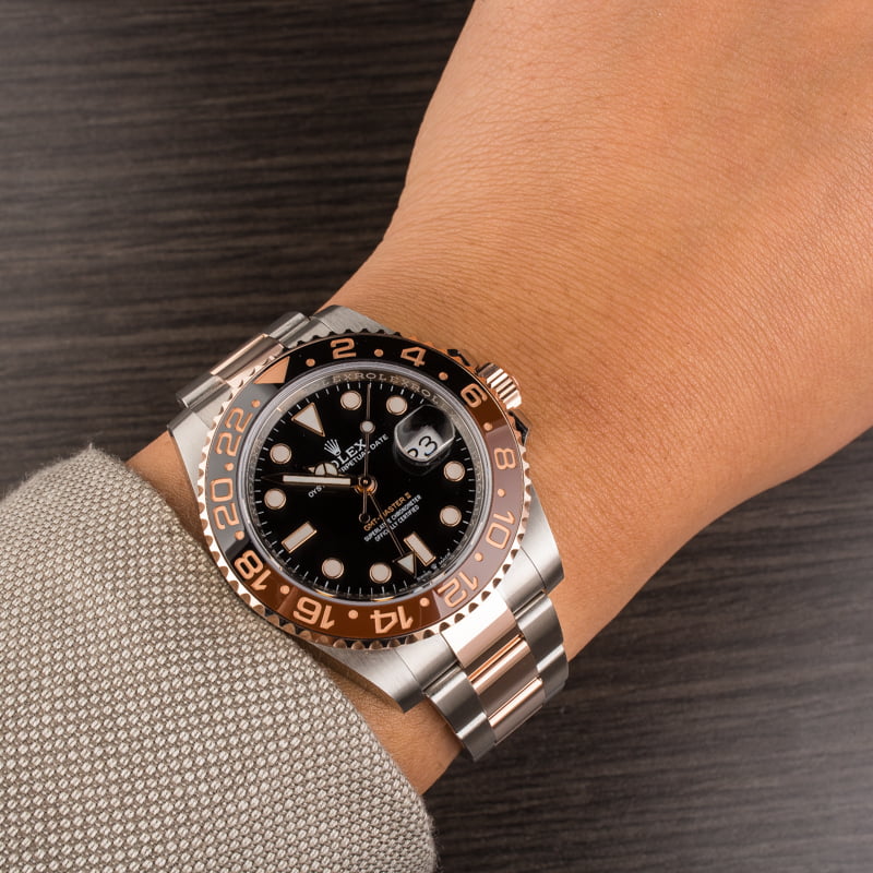 Used Rolex GMT-Master II Ref 126711 Two Tone Everose