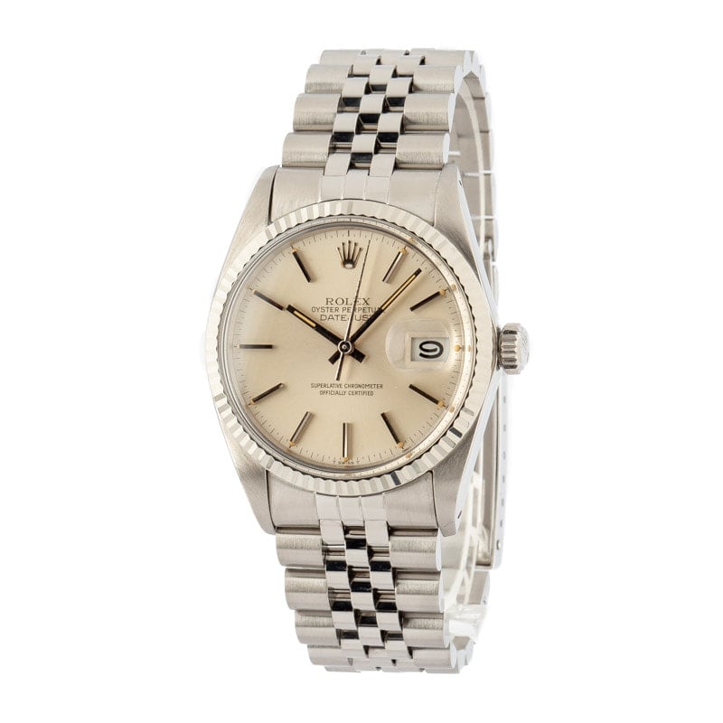 Rolex Datejust 16014 Silver Dial