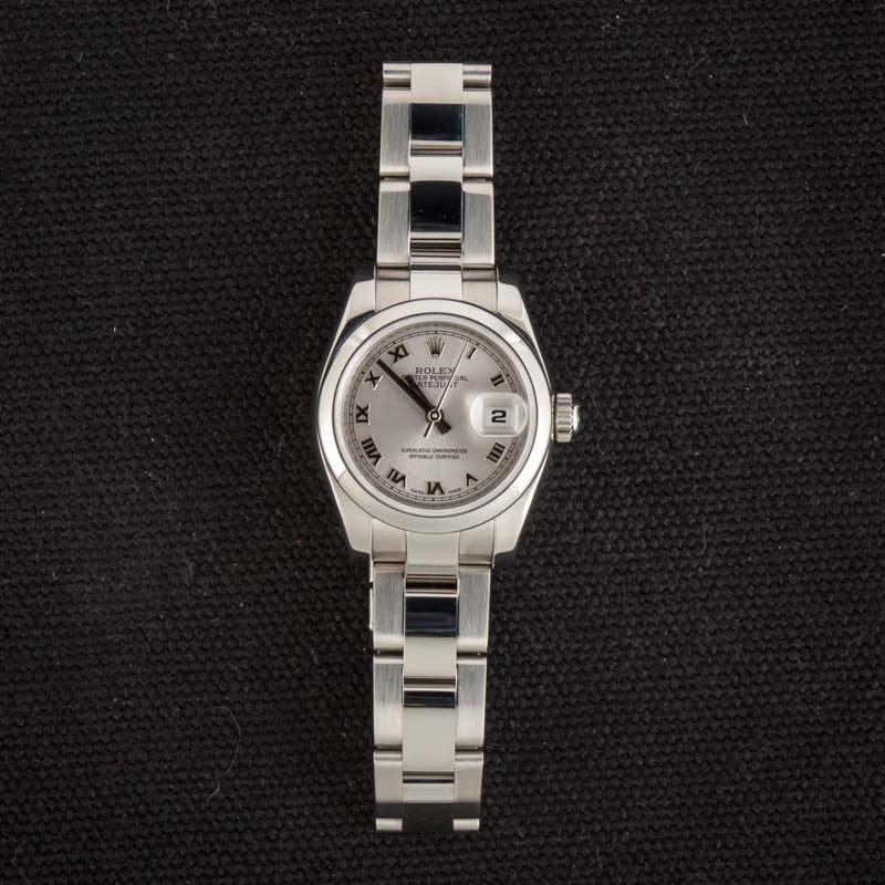 Ladies Rolex Datejust 179160 Silver