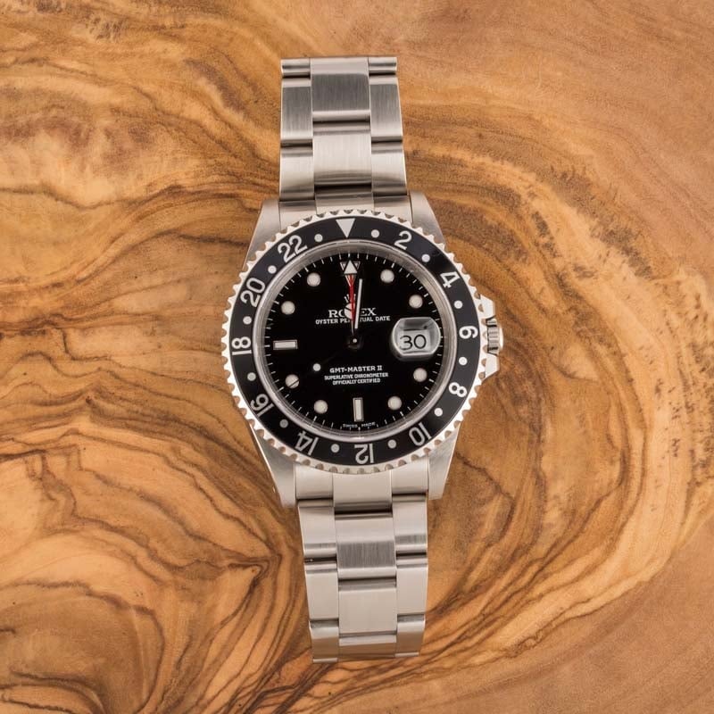Rolex GMT Master II 16710BKSO