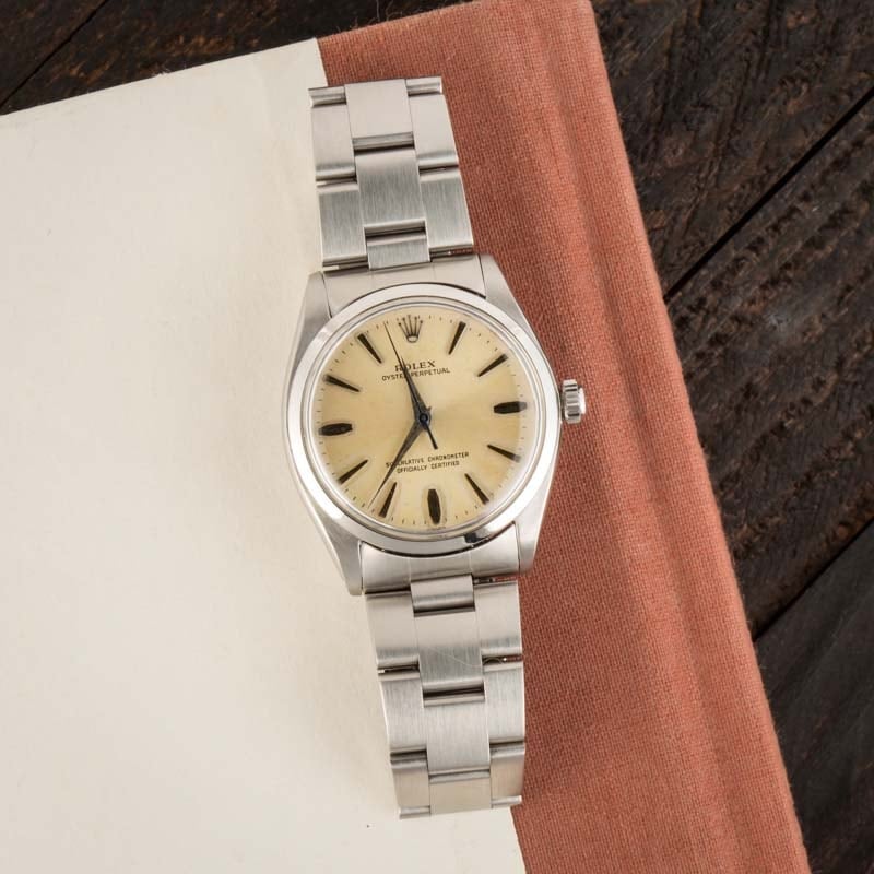 Rolex Oyster Perpetual 1002 Silver