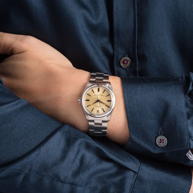 Rolex Oyster Perpetual 1002 Silver