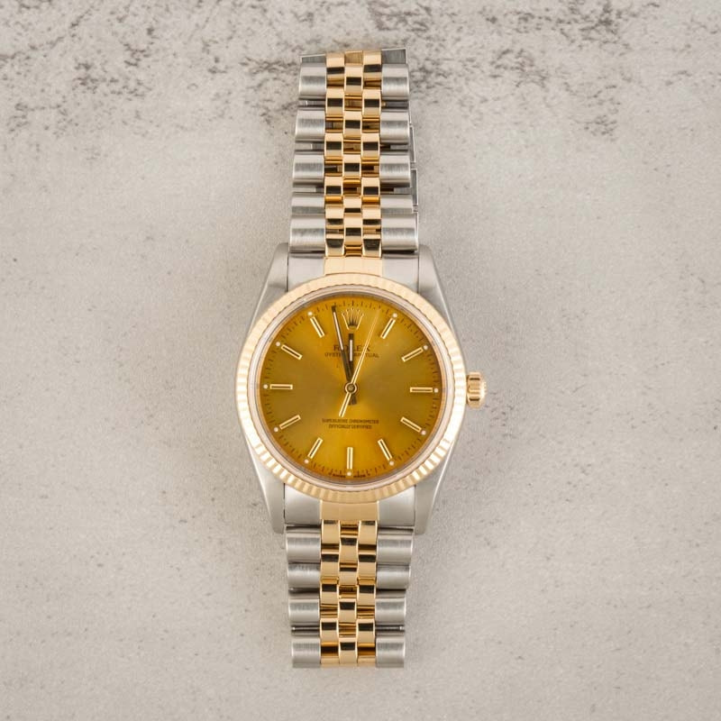 Pre Owned Rolex Oyster Perpetual 14233 Two-Tone