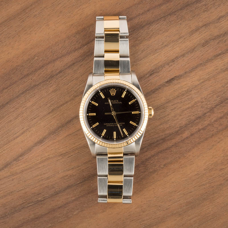 Rolex Oyster Perpetual 14233 Black Dial