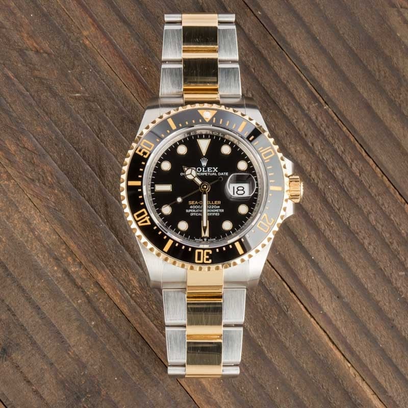 Pre-Owned Rolex Sea-Dweller 126603 Two-Tone