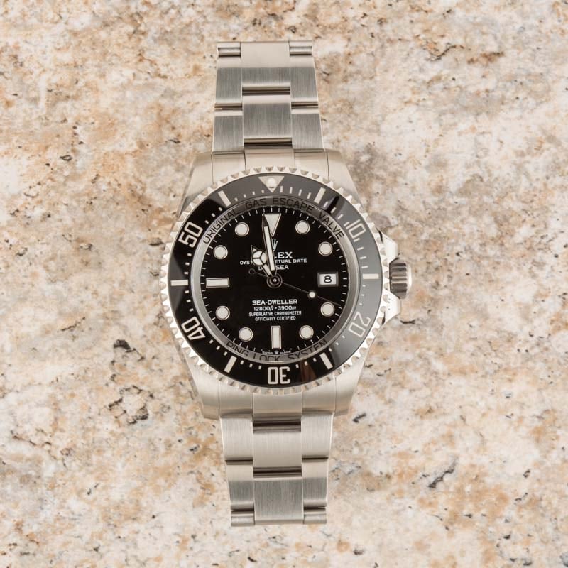 Pre-Owned Rolex Sea-Dweller 136660 Stainless Steel
