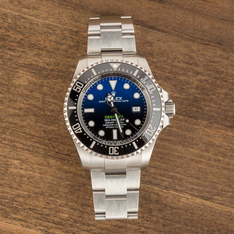 Pre-Owned Rolex SeaDweller 126660 D-Blue Dial