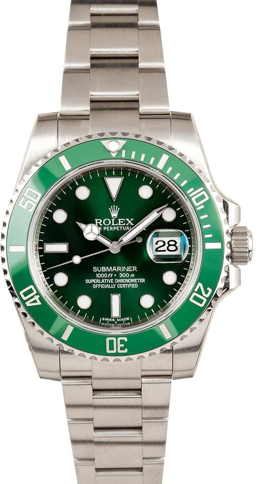 rolex submariner green price
