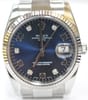 Pre-Owned Men's Rolex Date Stainless Diamond Dial 115234