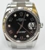 Men's Rolex Date Stainless Diamond Dial 115234