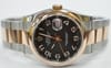 Men's Used Rolex DateJust Watch Rose Gold 116201