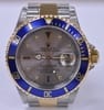 Men's Used Rolex Submariner 16613 Serti Diamond Dial