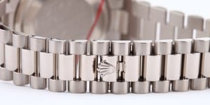 Mens Rolex President 18k White Gold w/ Copper Dial
