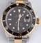 Pre-Owned Mens Rolex Submariner Two Tone with Black Dial 16613BKSO