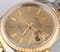 Men's Rolex Oyster Perpetual Date Stainless Steel and Gold 15223