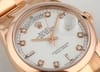 Pre-owned Mens Rolex President 18k Rose Gold Diamond Dial 118205