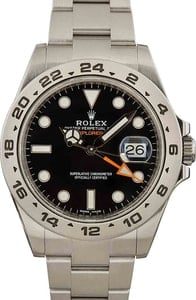 Rolex Explorer II Ref 216570 Black Dial