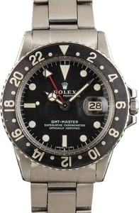 Vintage Men's Rolex GMT Master 1675