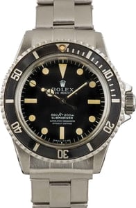 Vintage Rolex 5512 Submariner No Date