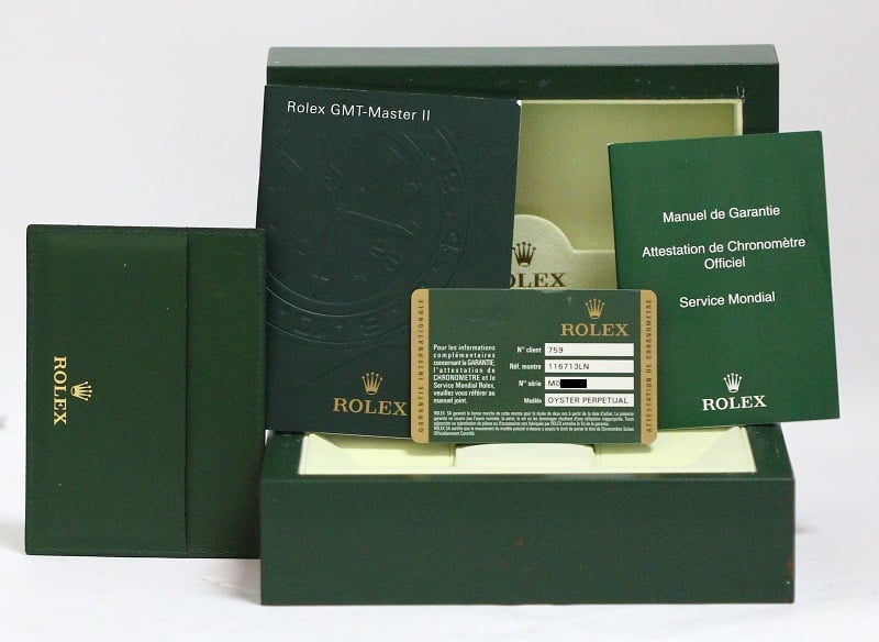 Rolex GMT-Master II Ref 116713 Ceramic Bezel