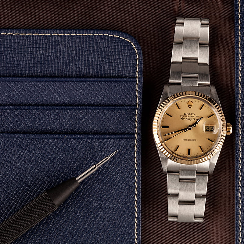 Rolex Air-King Date 5701 Champagne Dial
