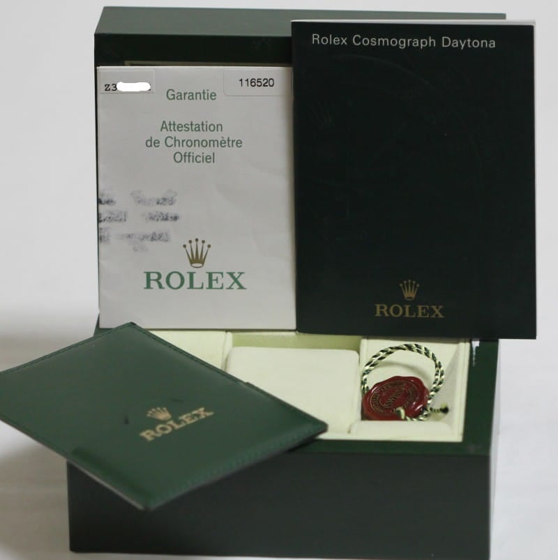 Rolex Daytona Black 116520 4