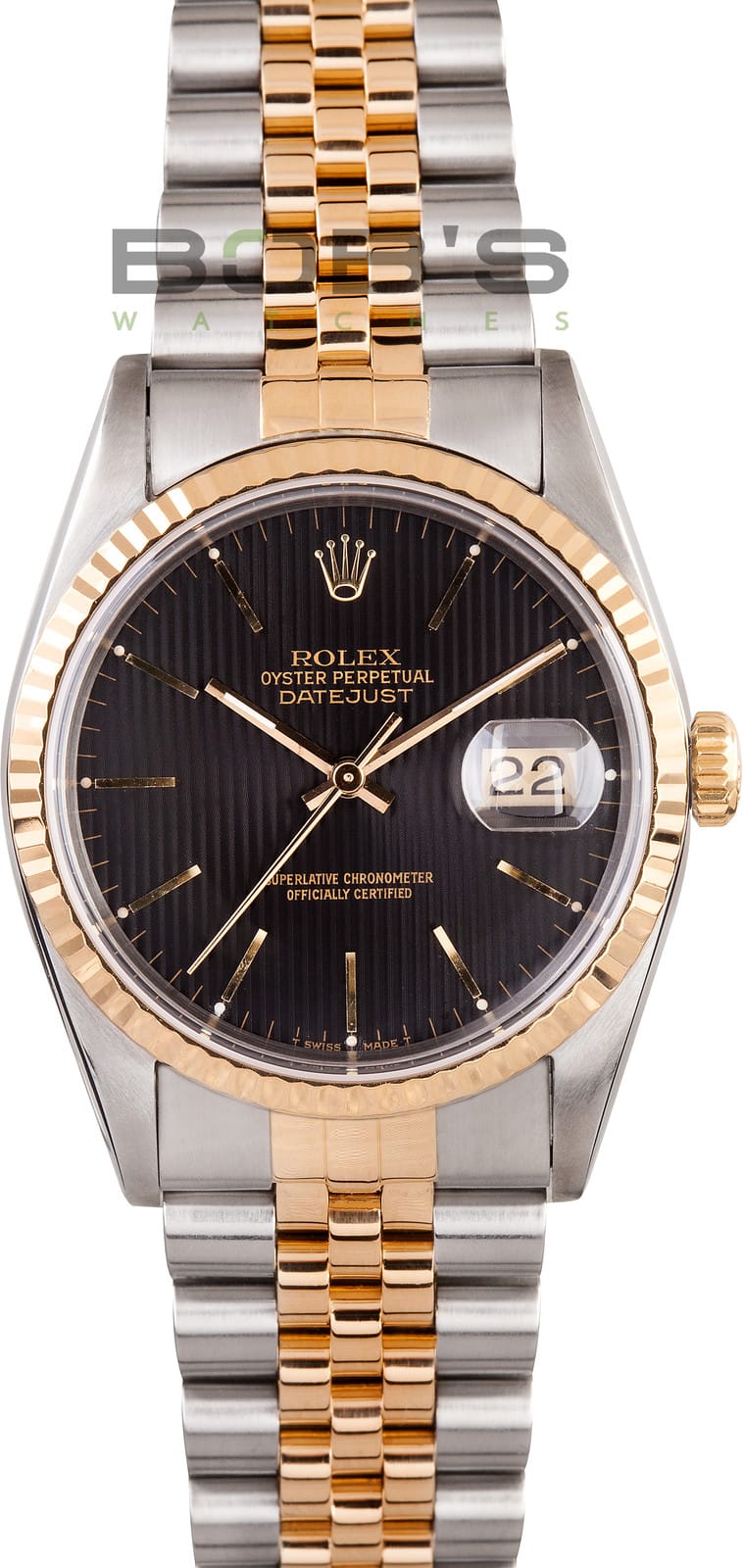 rolex datejust 16233 two tone
